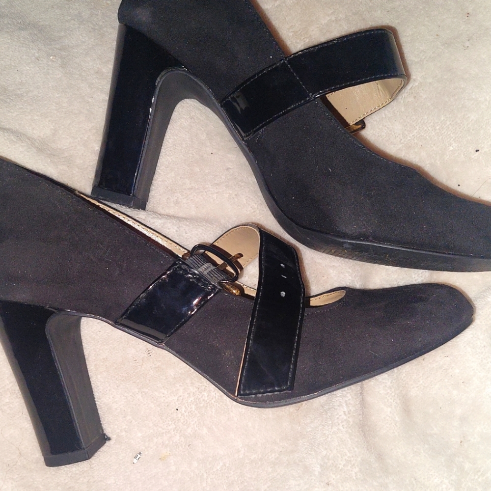 Black heels